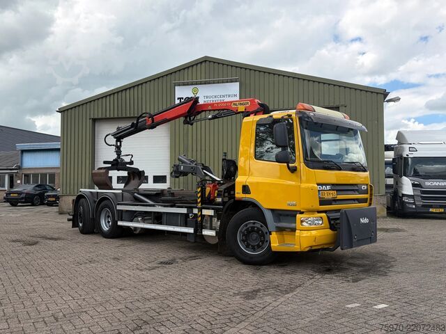 Crane truck DAF CF 75.250 PALFINGER CRANE + HOOKLIFT  143.037km