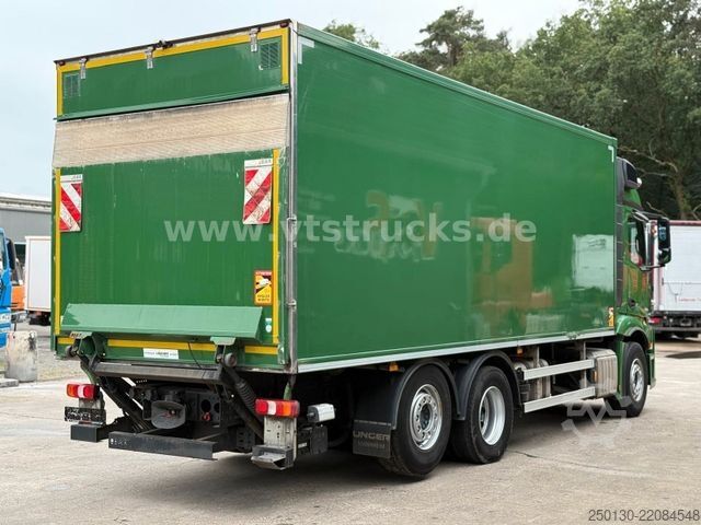LKW mit Kofferaufbau MERCEDES-BENZ Actros 2542 6x2 LL Koffer+BÄR LBW/NLA /NAVI/KLIM