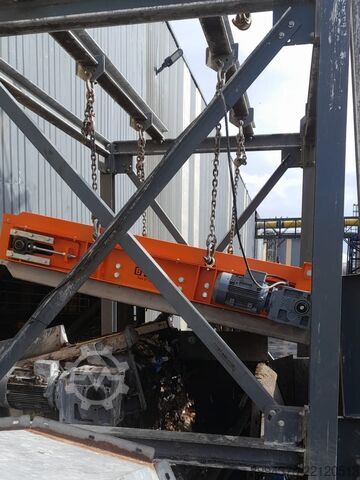 PERMANENT OVERBAND MAGNETIC SEPARATOR BAS MBS-M-1000 PERMANENT OVERBAND MAGNETIC SEPARATOR