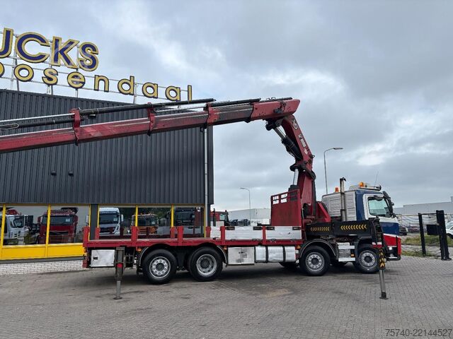 Crane Volvo FM 400 + HIAB 800 HIPRO E-7 + 8X2 + EURO 5
