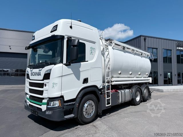LKW mit Tankaufbau SCANIA R500 6x2 26 m3 Silo - Kompressor - Retarder