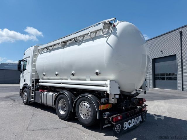 LKW mit Tankaufbau SCANIA R500 6x2 26 m3 Silo - Kompressor - Retarder