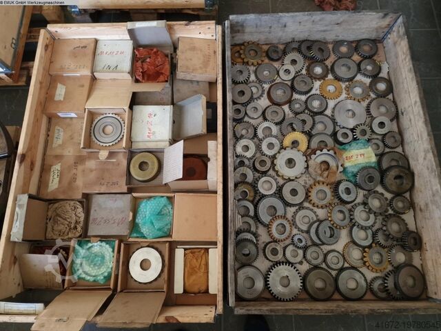 Abwälzfräs- und Stoßmaschine -kombiniert DIVERSE Waelzstosswerkzeug