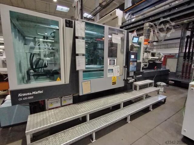 Injection  Molding Machine KraussMaffei KM420-4300CX