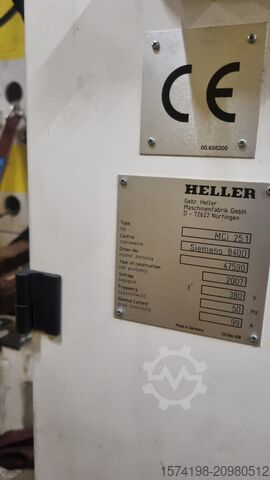 Horizontal machining center HELLER MCi 25.1