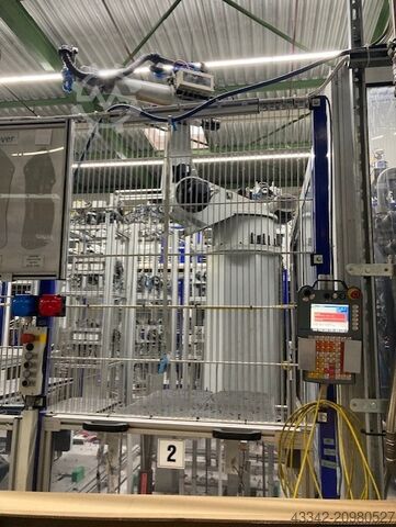 Injection  Molding Machine with Robot KraussMaffei KM575-2700C2