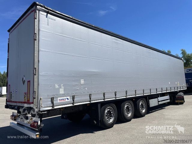 Open semitrailer with tarp Schmitz Cargobull Semitrailer Curtainsider Standard