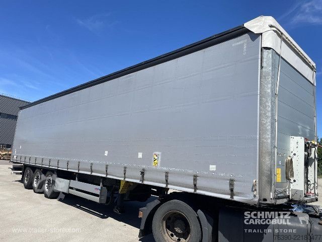 Open semitrailer with tarp Schmitz Cargobull Semitrailer Curtainsider Standard