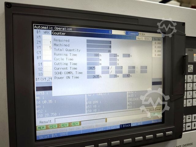 Automatic lathe Citizen Cincom M16-4M8