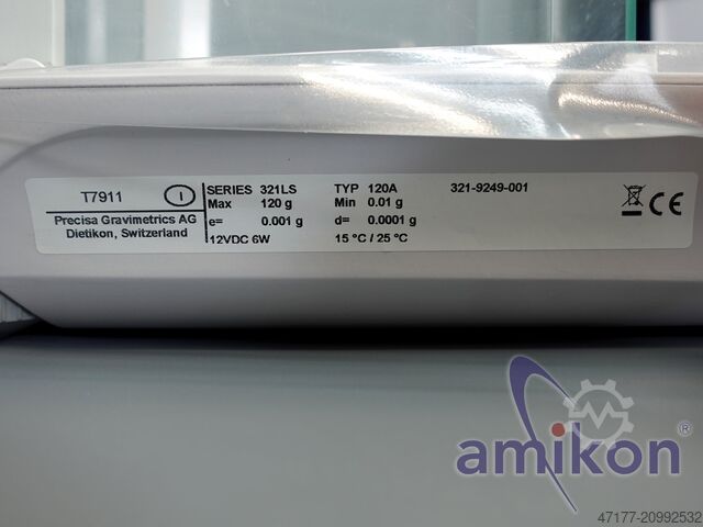With Precisa analytical balance Brabender AQUATRAC Feuchtemessgerät Model 920000