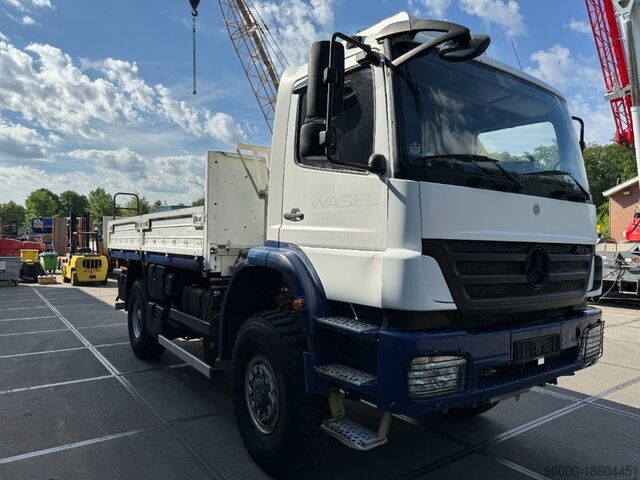 Plattformanhänger Mercedes-Benz 1829 A 4x4 Axor - R