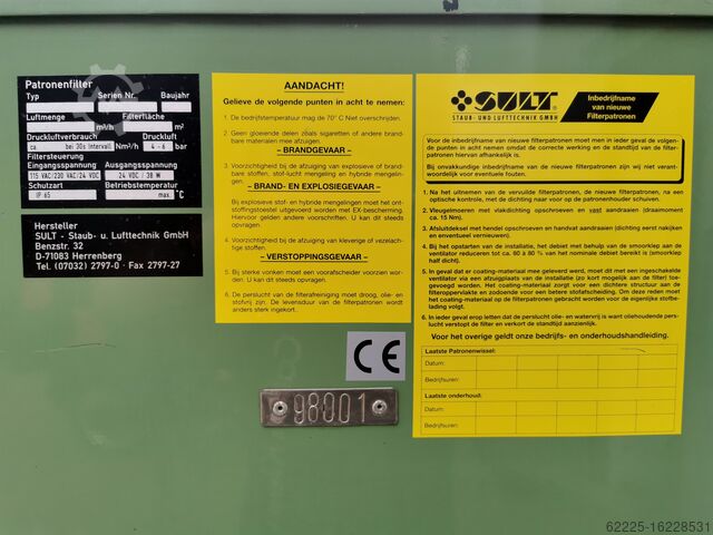 Welding fume extraction SULT PMF 2-4