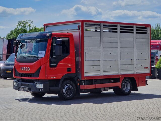 Viehtransport Iveco Eurocargo 75.190 - Finkl Livestock 1 deck - 9.0...