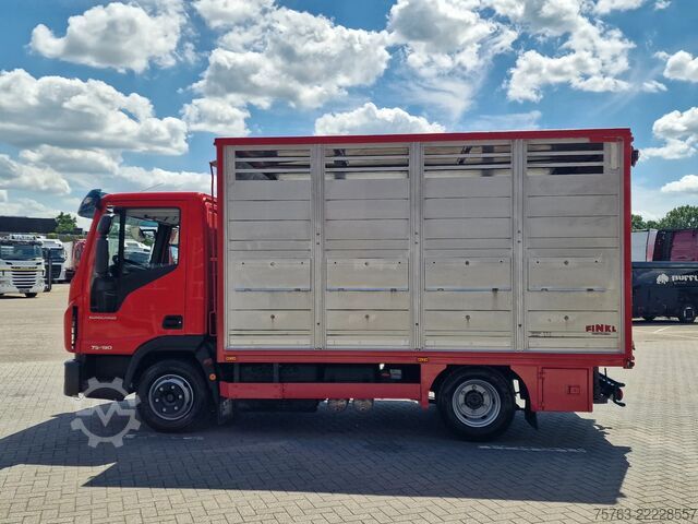 Viehtransport Iveco Eurocargo 75.190 - Finkl Livestock 1 deck - 9.0...