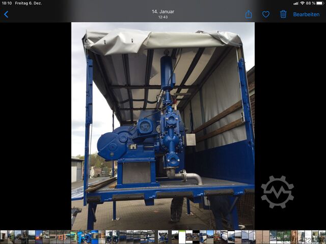 Mobile filter press Netzsch o.ä. 
