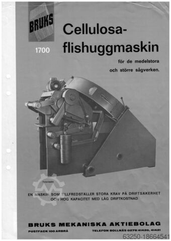 Holzhackmaschine Bruks 1700M