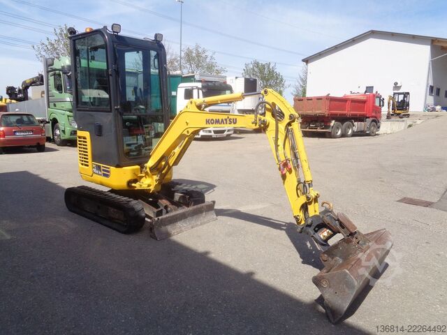 Mini excavator KOMATSU PC16R Powertilt + GL