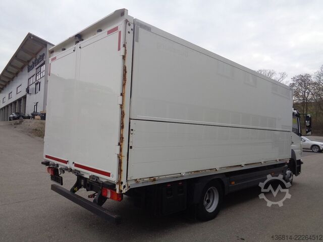 Beverage truck MERCEDES-BENZ Atego 1223 L 5,8 M Schwenkwand RFK Spurassi