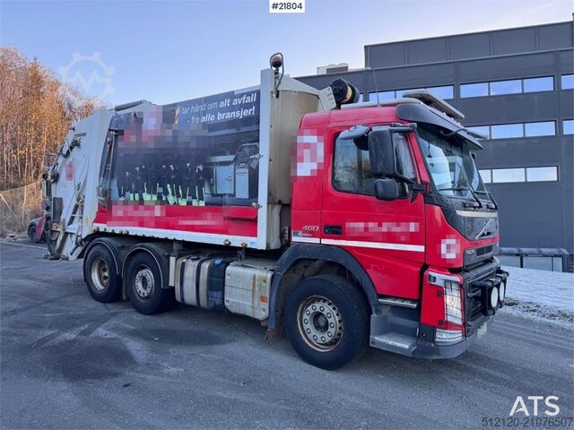 Abfallsammelfahrzeug Volvo FM460 6x2 compactor truck with Joab 1 chamber