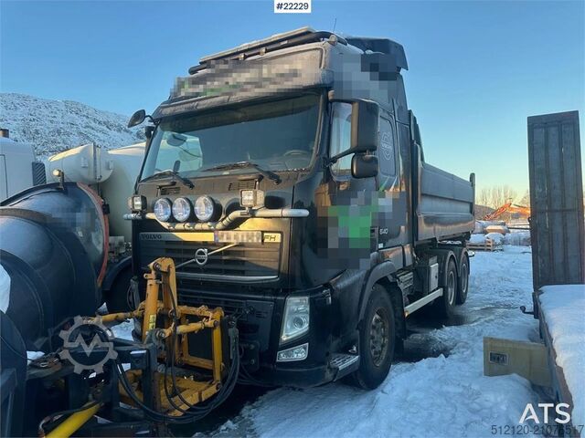 Kipper Volvo FH540 6x4 plow-rigged combi truck w/ 2007 Kel-Berg