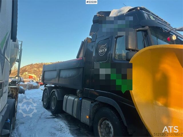Kipper Volvo FH540 6x4 plow-rigged combi truck w/ 2007 Kel-Berg