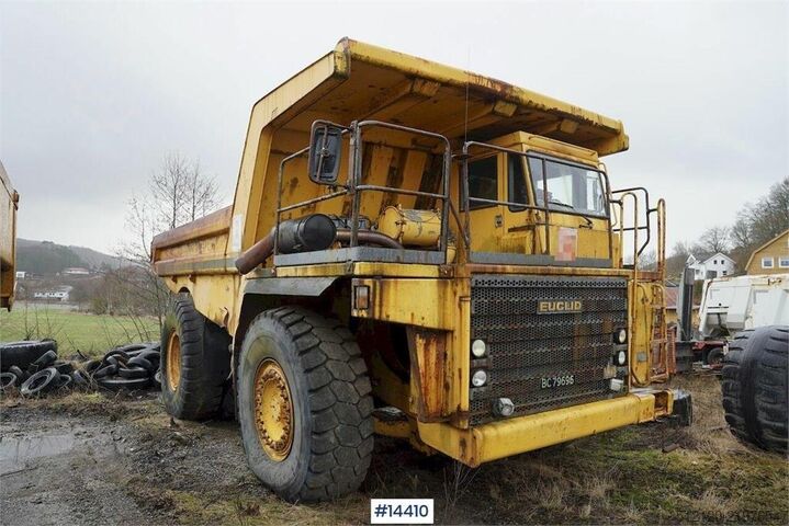 Muldenfahrzeug Euclid R60 dump truck w/ NEWLY OVERHAULED ENGINE AND TRAN
