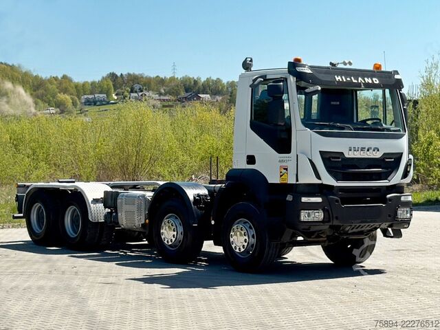 LKW-Fahrgestell IVECO TRAKKER 450 * FAHRGESTELL * 8x4