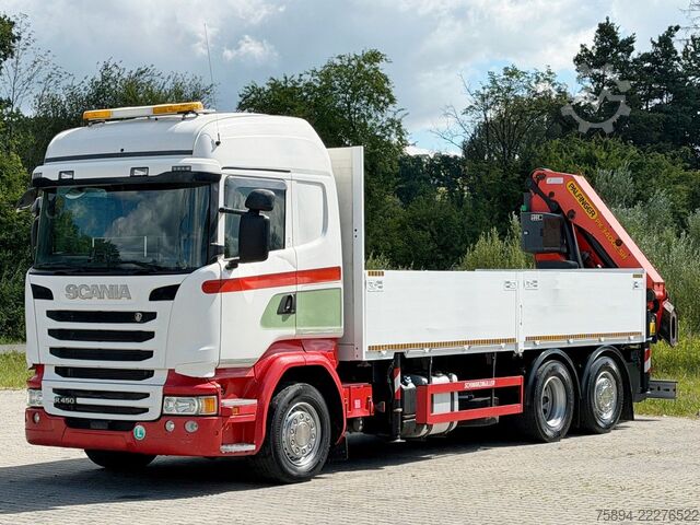 Autokran SCANIA R 450 * PK 34002-SH B + FUNK * TOPZUSTAND