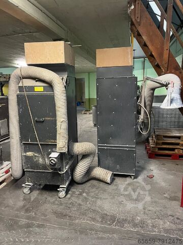 Dust extraction Walther NOVA 2000 Absaugung Entstaubung Walther NOVA 2000