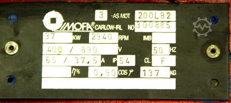 Staubabsauggebläse 37 kW CAT Blower IF