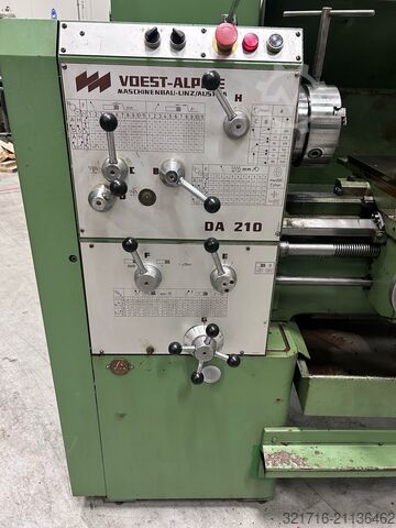 Drehbank Vöest Vöest -Weiler DA 210-1