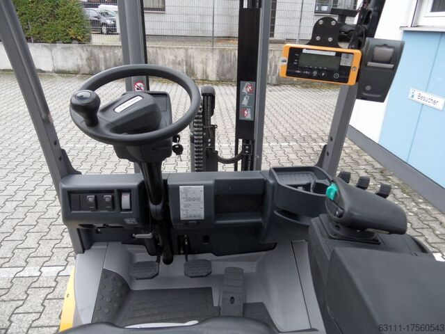 Treibgasstapler Jungheinrich TFG 316 - Wiegezinken - Freihub