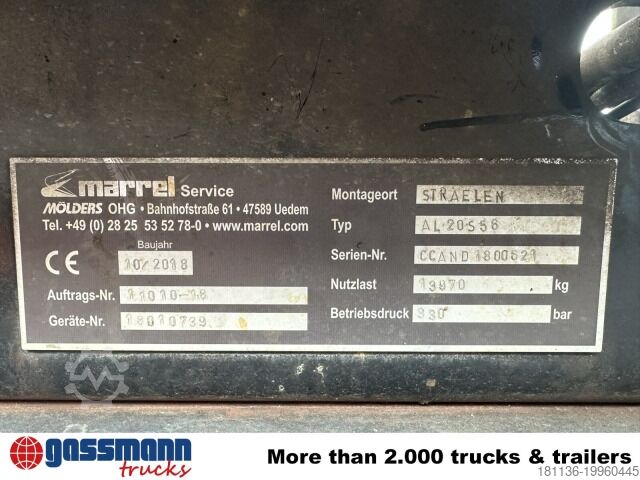 Abrollkipper Mercedes-Benz Arocs 2552 L 6x2, Lenk-/Liftachse