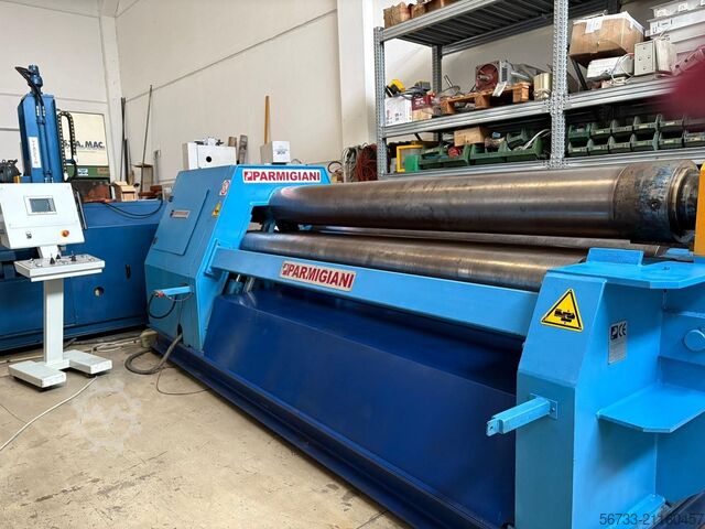 Hydr. Vierwalzen Rundbiegemaschine PARMIGIANI VHB 2600 x 16/12 mm