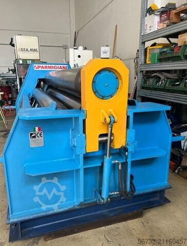 Hydr. Vierwalzen Rundbiegemaschine PARMIGIANI VHB 2600 x 16/12 mm