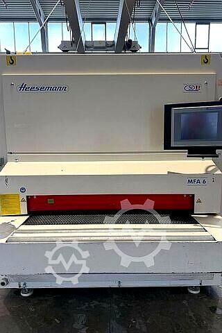 Breitbandschleifmaschine mit Entstaubung HEESEMANN MFA 6