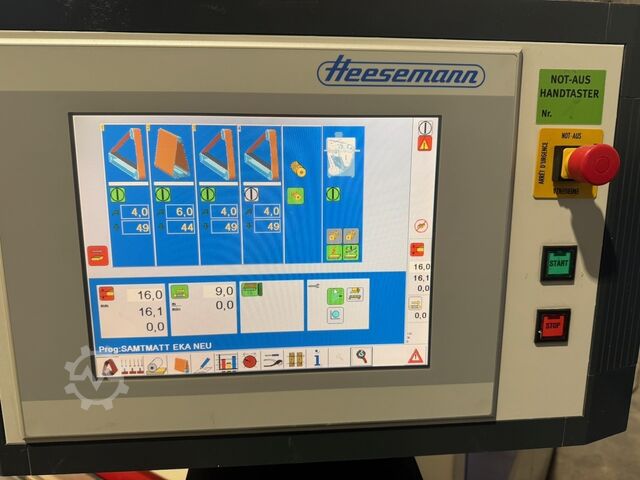 Breitbandschleifmaschine mit Entstaubung HEESEMANN MFA 6