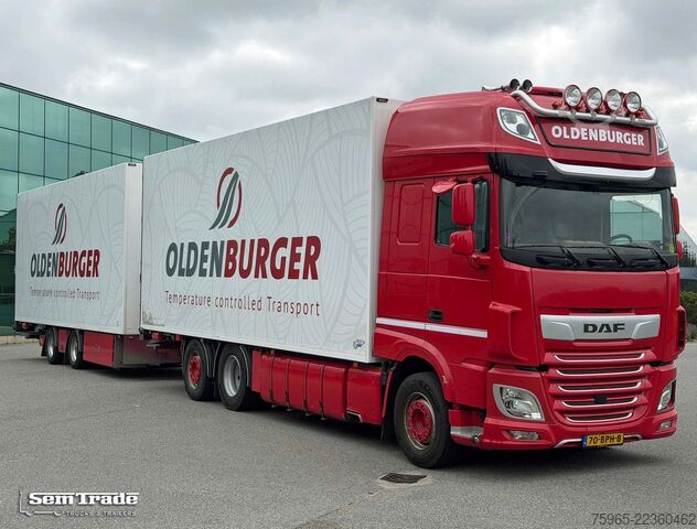 Refrigerated truck DAF XF 480 FAN SSC EURO 6D RETARDER/INTARDER FULL AI