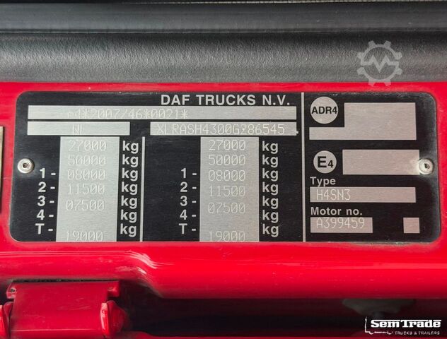 Refrigerated truck DAF XF 480 FAN SSC EURO 6D RETARDER/INTARDER FULL AI