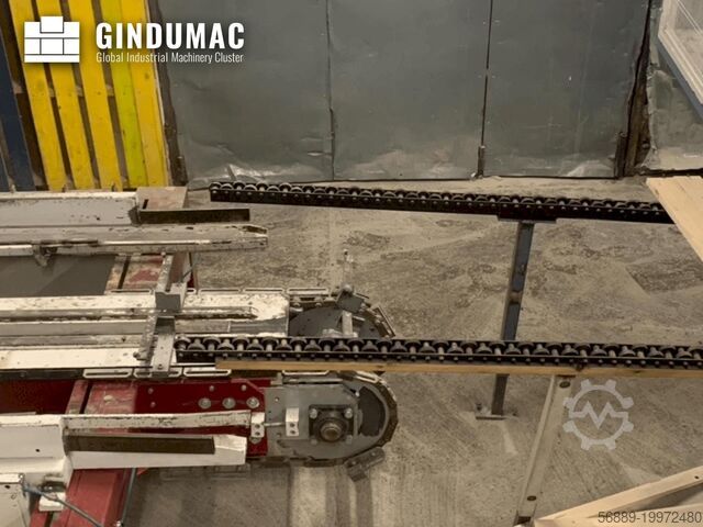 Komplette Produktionslinie (Holz) DELTA pallet nailing machine line