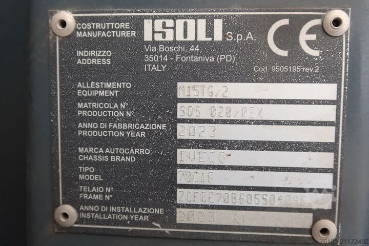 Autotransporter Iveco Daily 70 C 16 Recovery-truck, Bergingswagen, Ap...