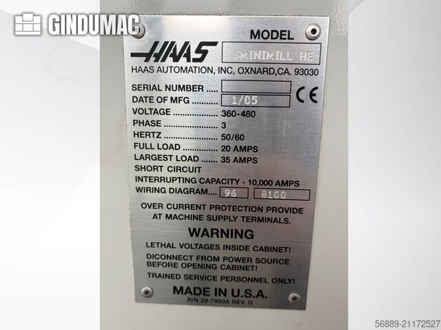 HAAS Super Mini Mill HE HAAS Super Mini Mill HE