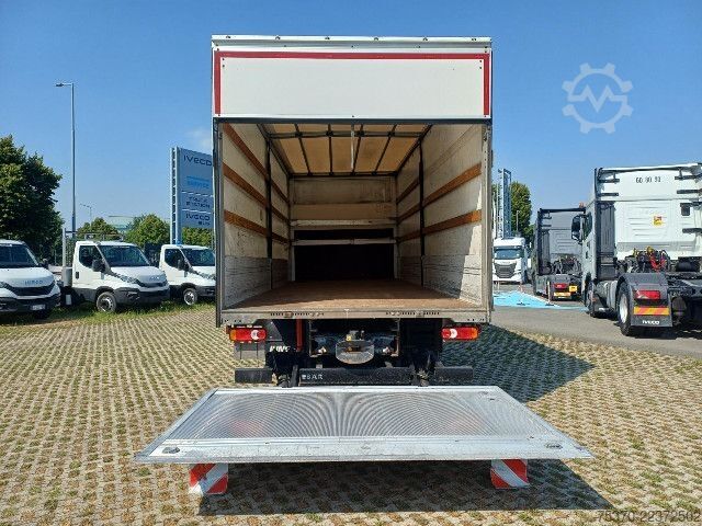 Flatbed truck with tarp IVECO EUROCARGO ML120E25