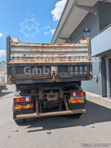 Three-sided tipper truck MERCEDES-BENZ Actros 4143 / V6 / Blatt - Blatt / Retarder