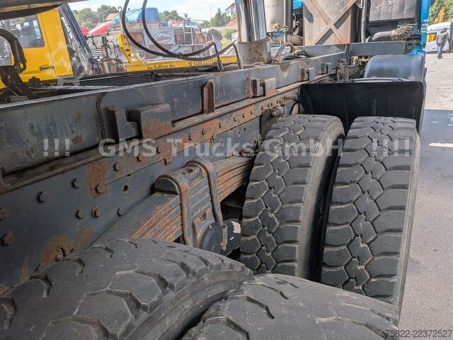 Three-sided tipper truck MERCEDES-BENZ Actros 4143 / V6 / Blatt - Blatt / Retarder