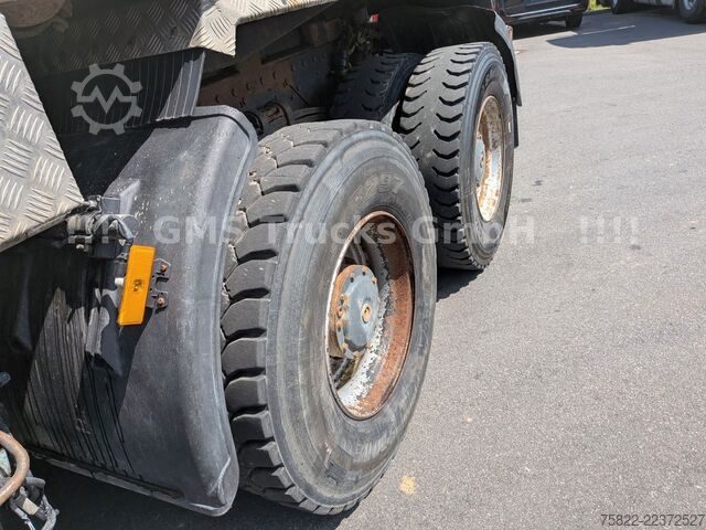 Three-sided tipper truck MERCEDES-BENZ Actros 4143 / V6 / Blatt - Blatt / Retarder