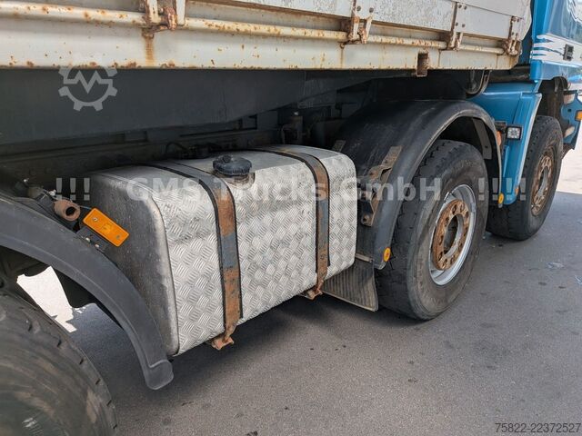 Three-sided tipper truck MERCEDES-BENZ Actros 4143 / V6 / Blatt - Blatt / Retarder