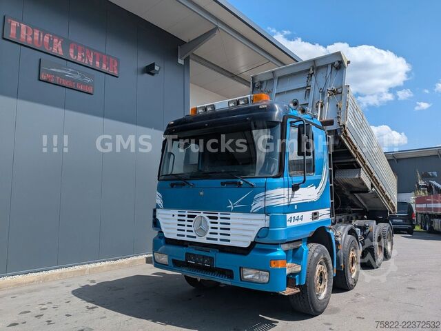 Tipper truck MERCEDES-BENZ Actros 4143 / V6 / Blatt - Blatt / Retarder