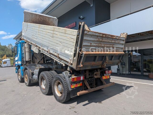 Tipper truck MERCEDES-BENZ Actros 4143 / V6 / Blatt - Blatt / Retarder