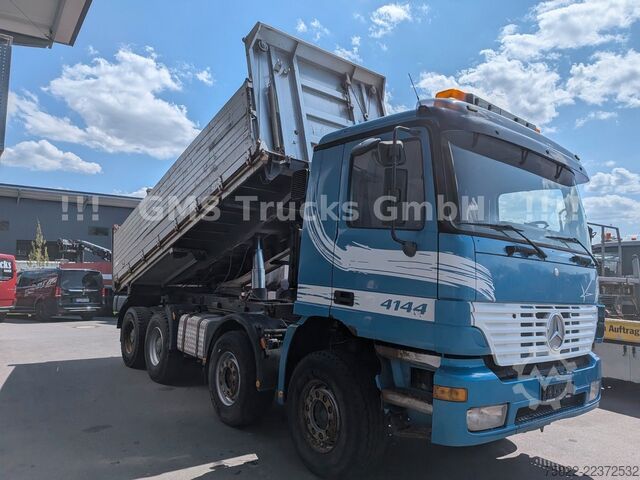 Tipper truck MERCEDES-BENZ Actros 4143 / V6 / Blatt - Blatt / Retarder